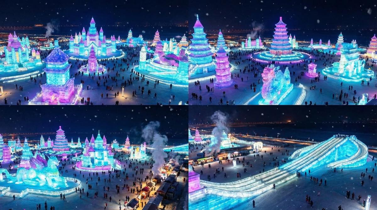 神秘视频旅游视频-哈尔滨冰雪大世界